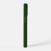 ダークフォレストグリーン iPhone 15 ケース (右側面)