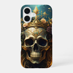 ダークフォレストスカルスマホケース iPhone 16ケース