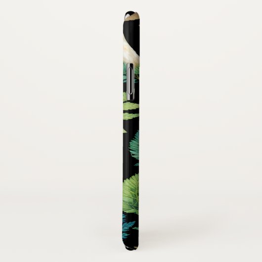 ダークフォレストマッシュルーム木版画アート Case-Mate iPhoneケース (裏面/右)