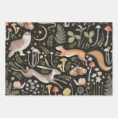 ダークフォレストラッピング紙 ラッピングペーパーシート (正面2)