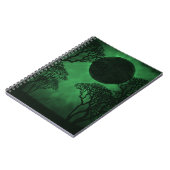 ダークフォレストEclipseノートブック、緑 ノートブック (左側)