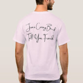 ダークフォントで戻ってきたのは誰? Tシャツ (裏面)