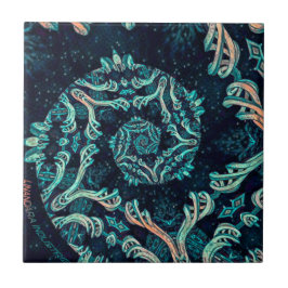 ダークフラクタルエレガンス タイル