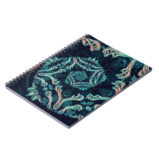 ダークフラクタルエレガンス ノートブック (左側)