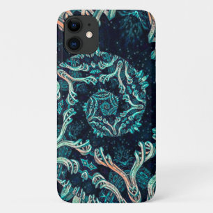 ダークフラクタルエレガンス iPhone 11 ケース