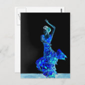 ダークフラメンコ。 ポストカード (正面/裏面)