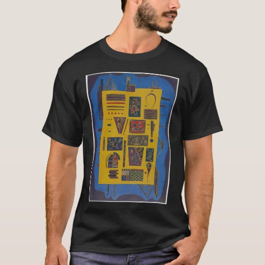 ダークフレッシュネス ワシリー・カンディンスキー Tシャツ (正面)