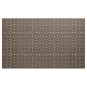 ダークブラウンとブルーの表裏地 ファブリック (ヤード)