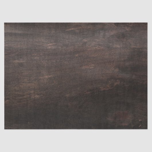 ダークブラウンウッドティッシュペーパー 薄葉紙 (正面)