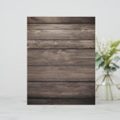 ダークブラウン再生バーンドボードスクラップブック紙 (スタンド正面)