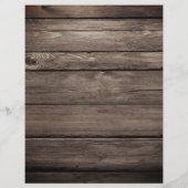 ダークブラウン再生バーンドボードスクラップブック紙 (裏面)