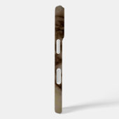 ダークブラウン大理石 Case-Mate iPhoneケース (裏面 / 右)