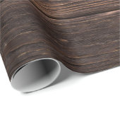 ダークブラウン材のラッピング紙 ラッピングペーパー (ロールコーナー)