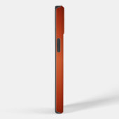 ダークブラシ仕上げマホガニー Case-Mate iPhoneケース (裏面 / 右)