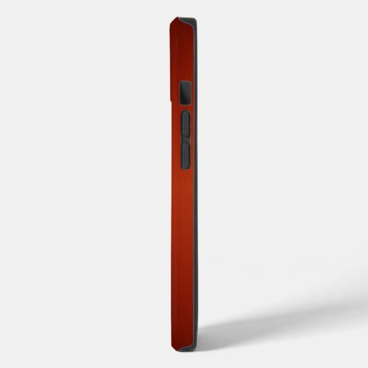 ダークブラシ仕上げマホガニー Case-Mate iPhoneケース (裏面 / 左)