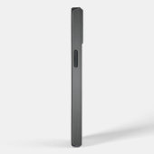 ダークブラシ仕上げメタルの外観 Case-Mate iPhoneケース (裏面 / 右)