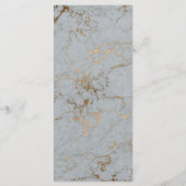 ダークブラックムーディグリーンボタニカル結婚ズ メニュー (裏面)