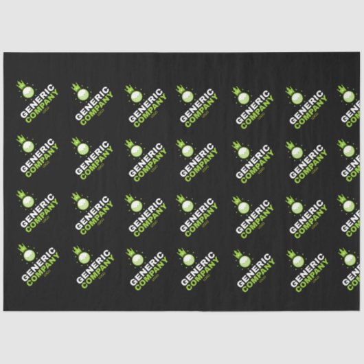 ダークブラユニークンドティッシュペーパー 薄葉紙 (正面)