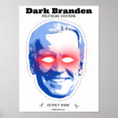 ダークブランデンハロウィーンの衣装マスク ポスター (正面)