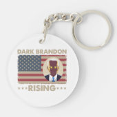 ダークブランドンおもしろいジョーバイデン氏ミーム キーホルダー (裏面)