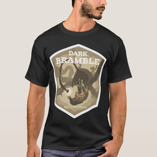 ダークブランブル国立公園 Tシャツ (正面)