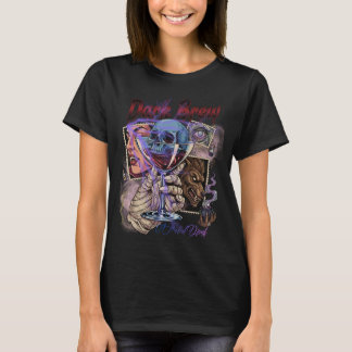 ダークブリュー ハロウィーン スカル コカチュラ ゴシック ヴァンパイア Tシャツ