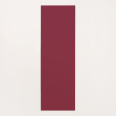 ダークブルゴーニュと金ゴールド裏地ヨガマット ヨガマット (裏面)