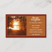 ダークブルゴーニュフォレストキャンプグラウンド 名刺 (正面)