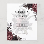 ダークブルゴーニュ黒バラ結婚ズ秋冬 (正面)