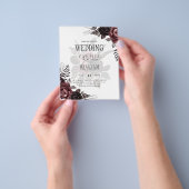 ダークブルゴーニュ黒バラ結婚ズ秋冬 チラシ (手)