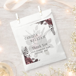 ダークブルゴーニュ黒バラ結婚ズ秋冬 フェイバーバッグ