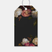 ダークブルゴーニュ&クリームピーニーブラックシャワー ギフトタグ (裏面)