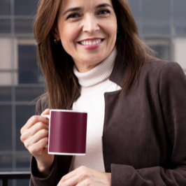 ダークブルゴーニュ コーヒーマグカップ