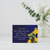 ダークブルーとイエローローズ結婚ズ エンクロージャーカード (スタンド正面)