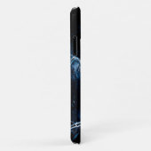 ダークブルーのアイスアートの写真 Case-Mate iPhoneケース (裏面/右)