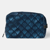 ダークブルーのアールデコ模様の色合い ドップキット (裏面)