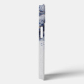 ダークブルーのインク Case-Mate iPhoneケース (裏面 / 右)