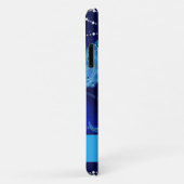 ダークブルーのジェミニ Case-Mate iPhoneケース (裏面/右)