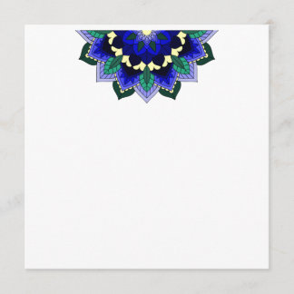 ダークブルーのマンダラパターン02 プログラム