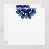 ダークブルーのマンダラパターン02 プログラム (正面/裏面)