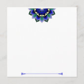 ダークブルーのマンダラパターン02 プログラム (裏面)