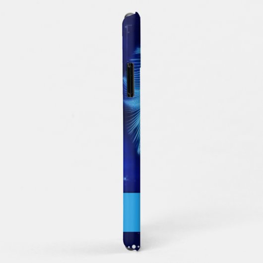 ダークブルーのレオ Case-Mate iPhoneケース (裏面/右)