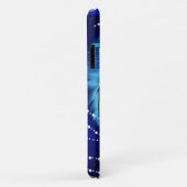 ダークブルーのレオII Case-Mate iPhoneケース (裏面/右)