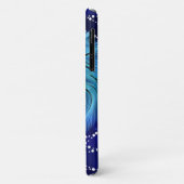 ダークブルーのレオII Case-Mate iPhoneケース (裏面/左)