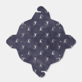 ダークブルーのヴィンテージ グランジ スコーピオン フェイバーボックス (折り畳みなし)