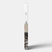 ダークブルーの文字入りパパの写真 Case-Mate iPhoneケース (裏面 / 左)