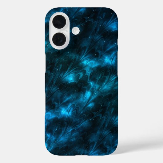 ダークブルーの波 Case-Mate iPhoneケース (裏面)