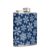 ダークブルーの雪片 フラスク (右)