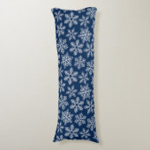 ダークブルーの雪片 ボディピロー (正面縦)