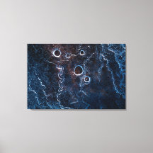 ダークブルーアイス抽象芸術アート写真